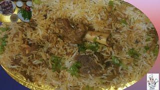 Hyderabadi Famous Zafrani Mutton Biryani!! Hyderabadi Dum Biryani!!MuttonBiryanibyVashma's kitchen!!