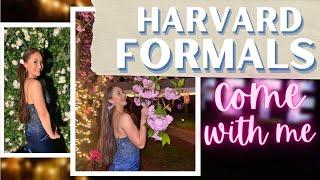 HARVARD FORMALS 2022 | come be my date! 