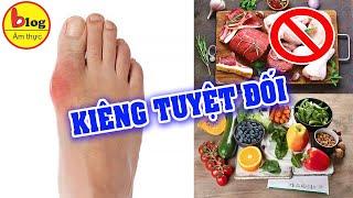 Những món ăn người bị bệnh Gout nhất định phải tránh