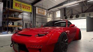 【CSR2】RX-7 Rocket Bunny, shift & tune for 10.500