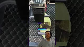 Отразил красивую фотку на листик #shorts