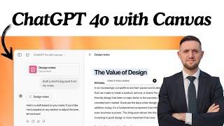 NEW GPT-4o with Canvas - I Built an app in less than 10 mins!