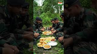 Indian Army Soldiers Enjoy Royal Feast in Meghalaya Jungle 
