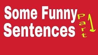 "Some Funny Sentences" By English Guru Niyazuddin Sir Oxford English Speaking Padrauna