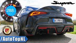 TOYOTA SUPRA 482HP Manhart | 0-288km/h ACCELERATION SOUND & DRIFT by AutoTopNL