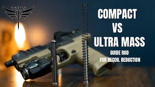 Stop Guessing:Ultra Mass vs. Compact Guide Rod for Your Walther PDP 4-Inch