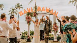 Hyatt Maui Resort Wedding Video | BMPCC 6K Pro