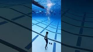 12 Year Old Bobbing In 13 Feet Deep Swimming Pool | Morning Dive Experience