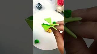 Quick Crafts: Transforming Paper Clips into Fun Creations! #shorts  #Bis.wiz00 #diy #paper #craft