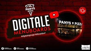 Panys Pizza Düsseldorf: Revolution der Pan Pizzen mit Digital Signage Media Playern!