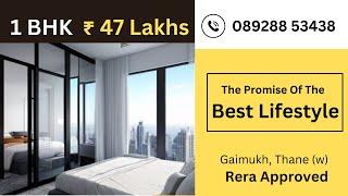 1 BHK ₹47 Lakhs In Thane Gaimukh | 1 BHK  Bhayandarpada Thane west