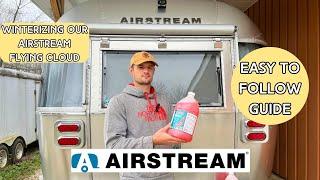 WINTERIZING OUR AIRSTREAM FLYING CLOUD | HOW TO GUIDE