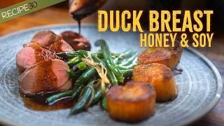 Crispy Skin Duck Breast with Honey Soy