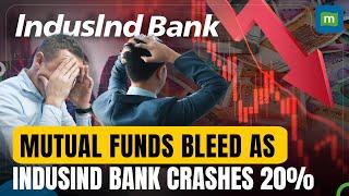 Mutual funds take Rs 6,000-crore hit as IndusInd Bank stock plunges 20%: Here are the worst-hit MFs