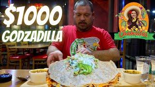 $1000 Godzadilla Challenge Chabelita's Mexican Grill in Las Vegas