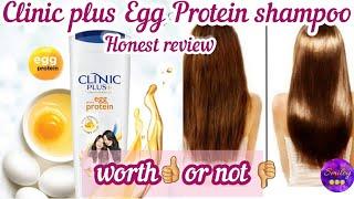 Clinic plus egg protein shampoo|jst 1 wash|visible resultproduct review|worth or nothonest opinion