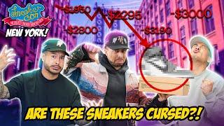 NO ONE WOULD GET NEAR THESE SNEAKERS!? EPIC SNEAKERCON FAIL..