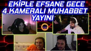 Elraen Ekiple Efsane Muhabbet Yayını | 4 Kamera RRaenee, Cordiseps, Nemesis