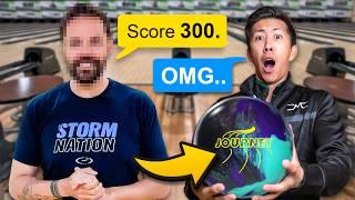 The best bowler in the world issued me a challenge..
