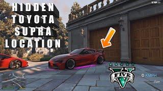 Gta 5 secret Toyota Supra location (hidden location)