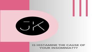 Is histamine the cause of your insomnia #youtubeshorts