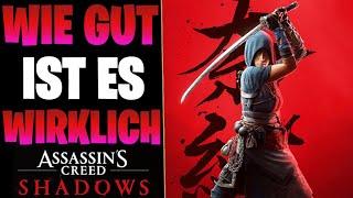 WIE GUT IST ES WIRKLICH? Assassin's Creed Shadows Open World Gameplay Stream PS5 Pro