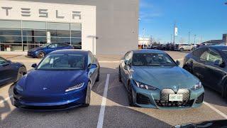 2025 BMW i4 edrive 40 RWD vs Tesla Model 3