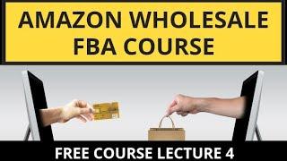 Amazon Wholesale FBA | Amazon FBA Course In Urdu | Lecture 4