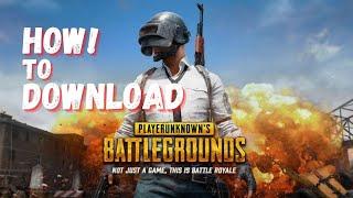 How To Download PUBG On PC/Laptop - Install Steam