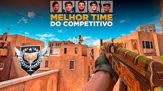 JOGANDO com o MELHOR TIME do COMPETITIVO ( IMPARÁVEL  ) STANDOFF 2 ‹ P7GOD ›