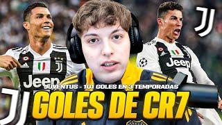 DAVOO XENEIZE REACCIONA A TODOS LOS GOLES DE CR7 EN LA JUVENTUS (101 GOLES EN TRES TEMPORADAS)