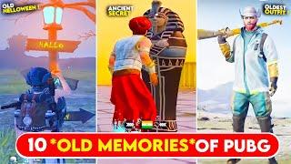 10 *OLD MEMORIES* OF PUBG MOBILE  That will Remind you the old days [PART 2] 