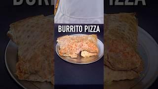 Burrito Pizza w/ @yoeats23  #shorts