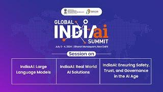 Sessions at Global IndiaAI Summit 2024 | AI in India | Artificial Intelligence