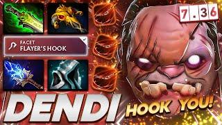 DENDI PUDGE - Dota 2 Pro Gameplay [Watch & Learn]