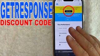   Get Response Discount Code 