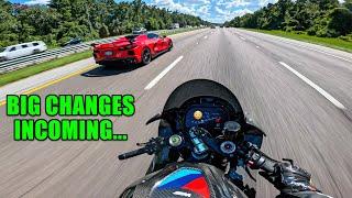 FIRST RIDE Back Since My Crash  | BMW M1000rr