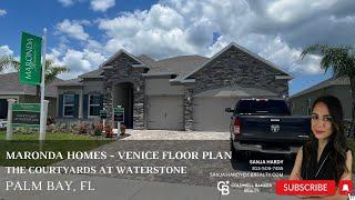 Maronda Homes — Venice Floor Plan Model Tour — Courtyards at Waterstone