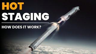 How Hot Staging Works | SpaceX's Bold Bet For Starship