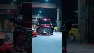 Modified Toyota Hiace 2024: Next-Level Luxury and Performance! #shorts