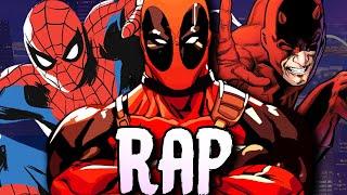 DAREDEVIL, SPIDER-MAN & DEADPOOL RAP | "RED 3" | RUSTAGE ft. Shwabadi & Connor Quest!