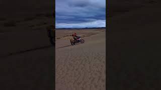 The High Desert luggage collection looking at home floating through the sand in the Oregon Outback.