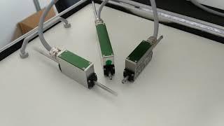 NiLAB GmbH - Miniature linear tubular motors 3 axis demo Canopen