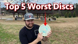 Top 5 Worst Discs! (According To Disc Golfers)