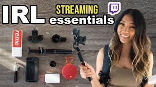 IRL Stream Set-up and Equipment for Twitch Streaming