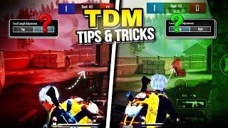 PUBG MOBILE TDM TIPS AND TRICKS  THIS WILL MAKE YOU PRO PLAYER 