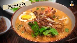 Singapore Laksa Recipe (Super Simple)