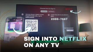 Sign Into Netflix on Any TV (QR Code FTW!)