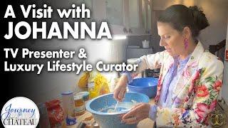 QVC TV Presenter Johanna Baumgartner Visits the Chateau