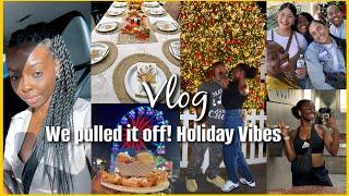 VLOG: WE DID IT!! new hair, Christmas vibes, friendsgiving & MORE